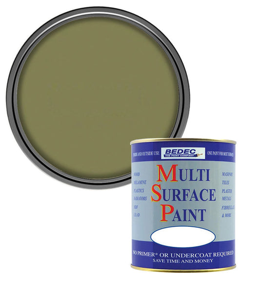 Bedec Multi Surface Soft Gloss Paint - Ivy Green