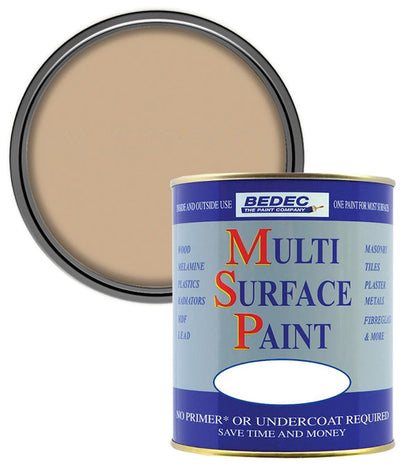 Bedec Multi Surface Soft Gloss Paint - Mushroom