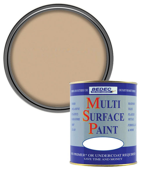 Bedec Multi Surface Soft Gloss Paint - Mushroom