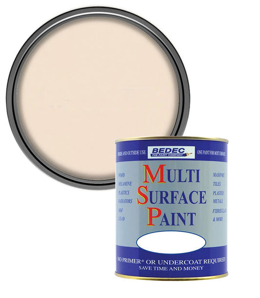 Bedec Multi Surface Soft Gloss Paint - Parchment
