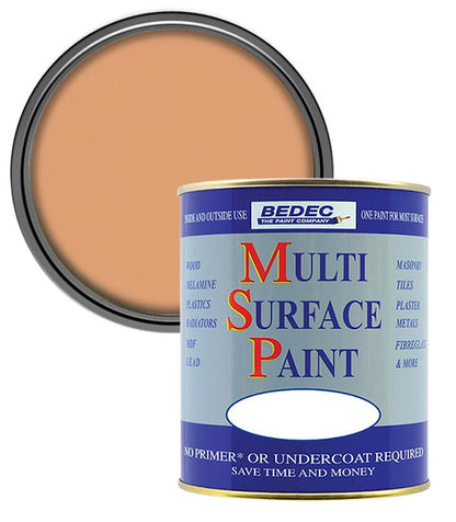 Bedec Multi Surface Soft Gloss Paint - Soft Clay