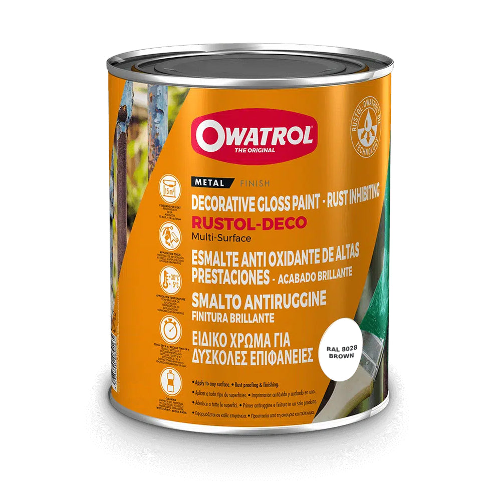 Owatrol Deco Rust Inhibiting Multi-Surface Primer and Finish for All ...