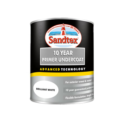 Sandtex 10 Year Primer Undercoat - White