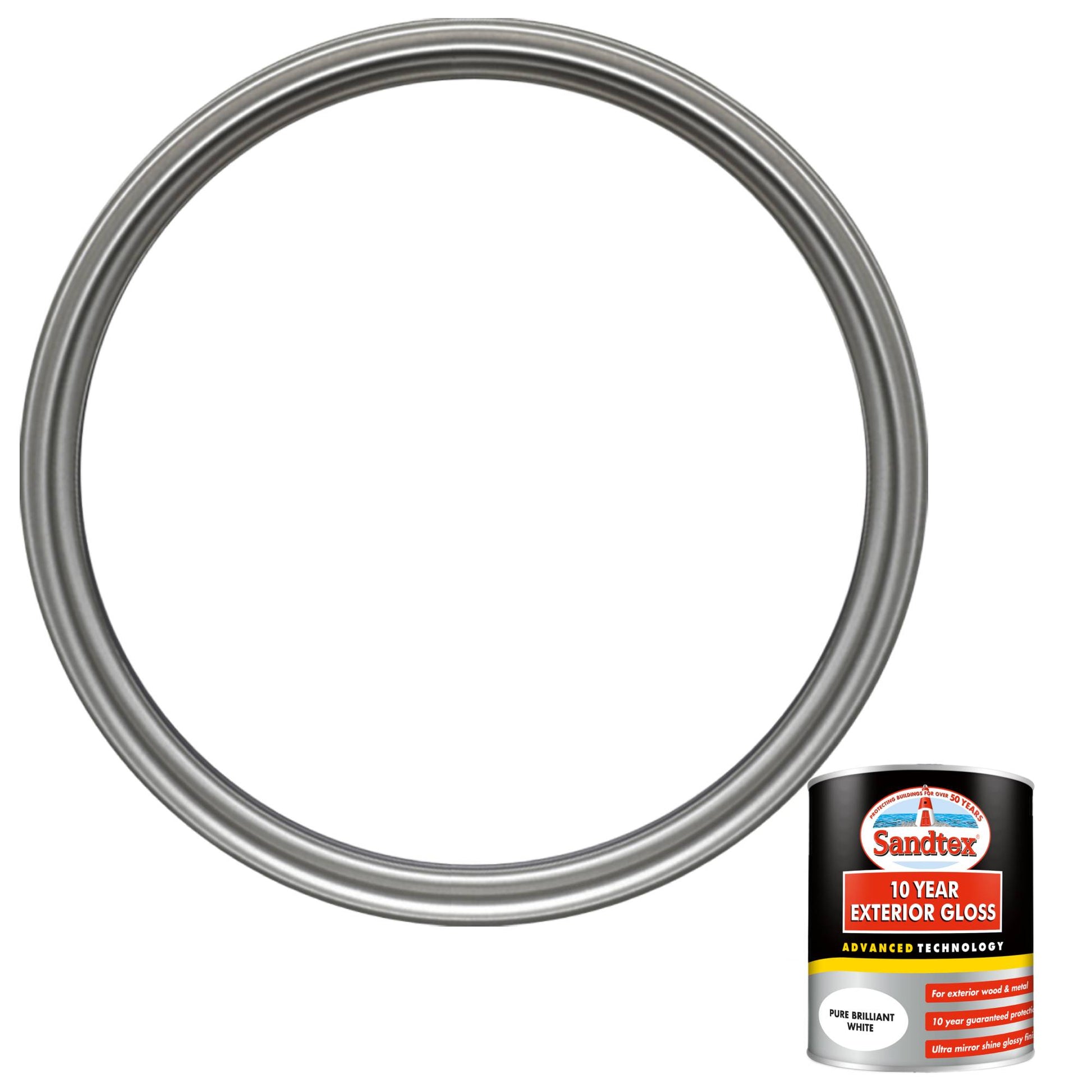 Sandtex 10 Year Exterior Gloss - Brilliant white