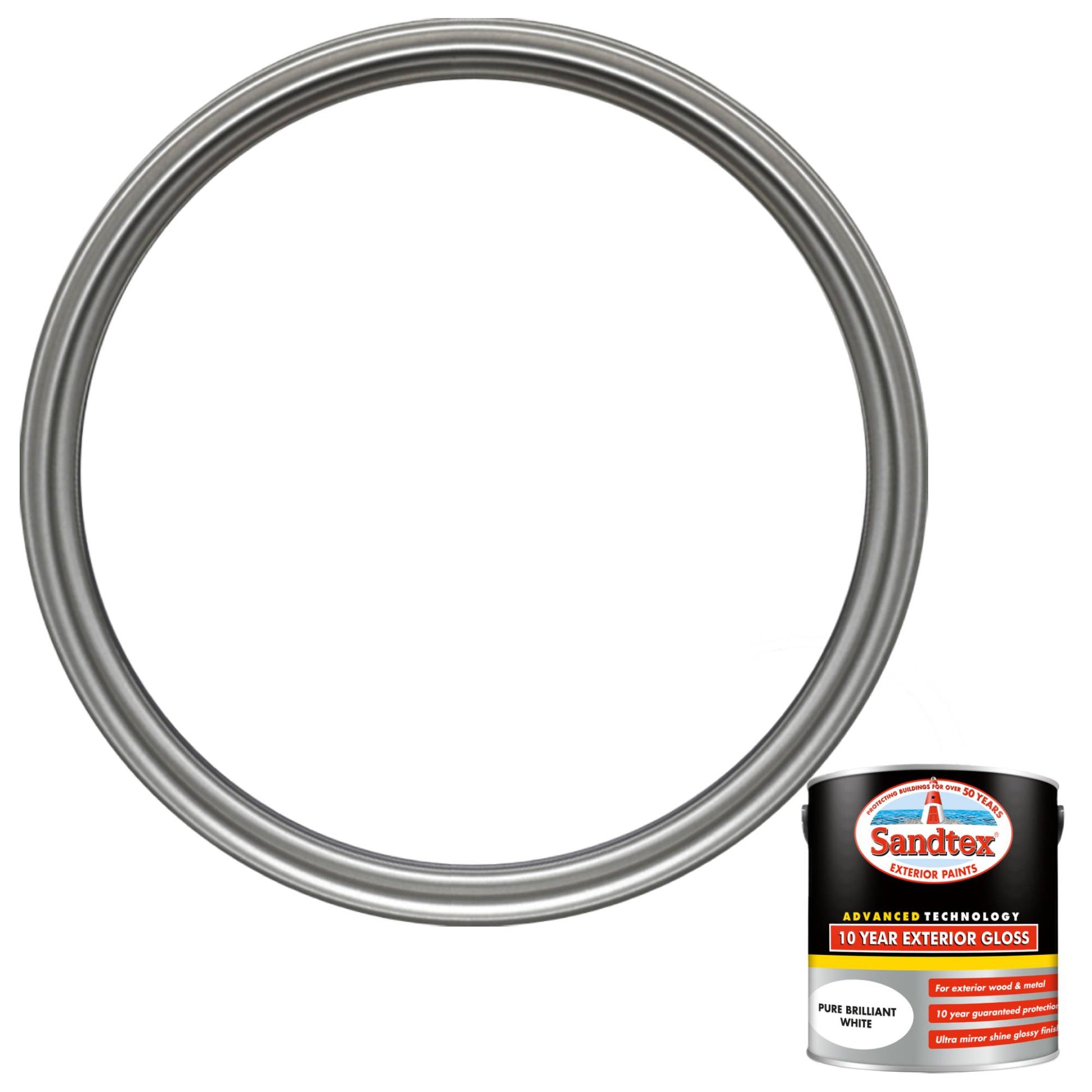Sandtex 10 Year Exterior Gloss - Brilliant white