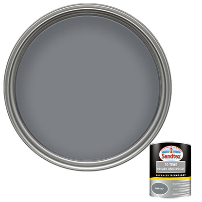 Sandtex 10 Year Primer Undercoat - Dark Grey