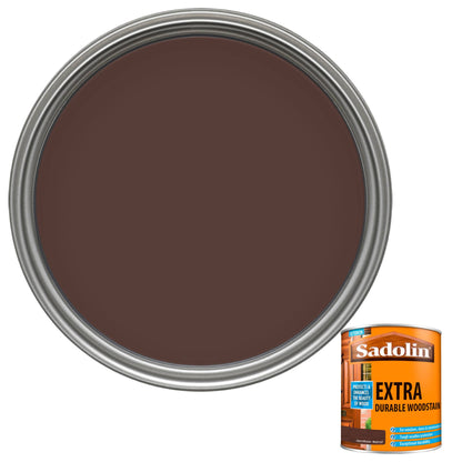 Sadolin Weatherproof Exterior Wood Stain for Ultimate Protection - Jacobean Walnut